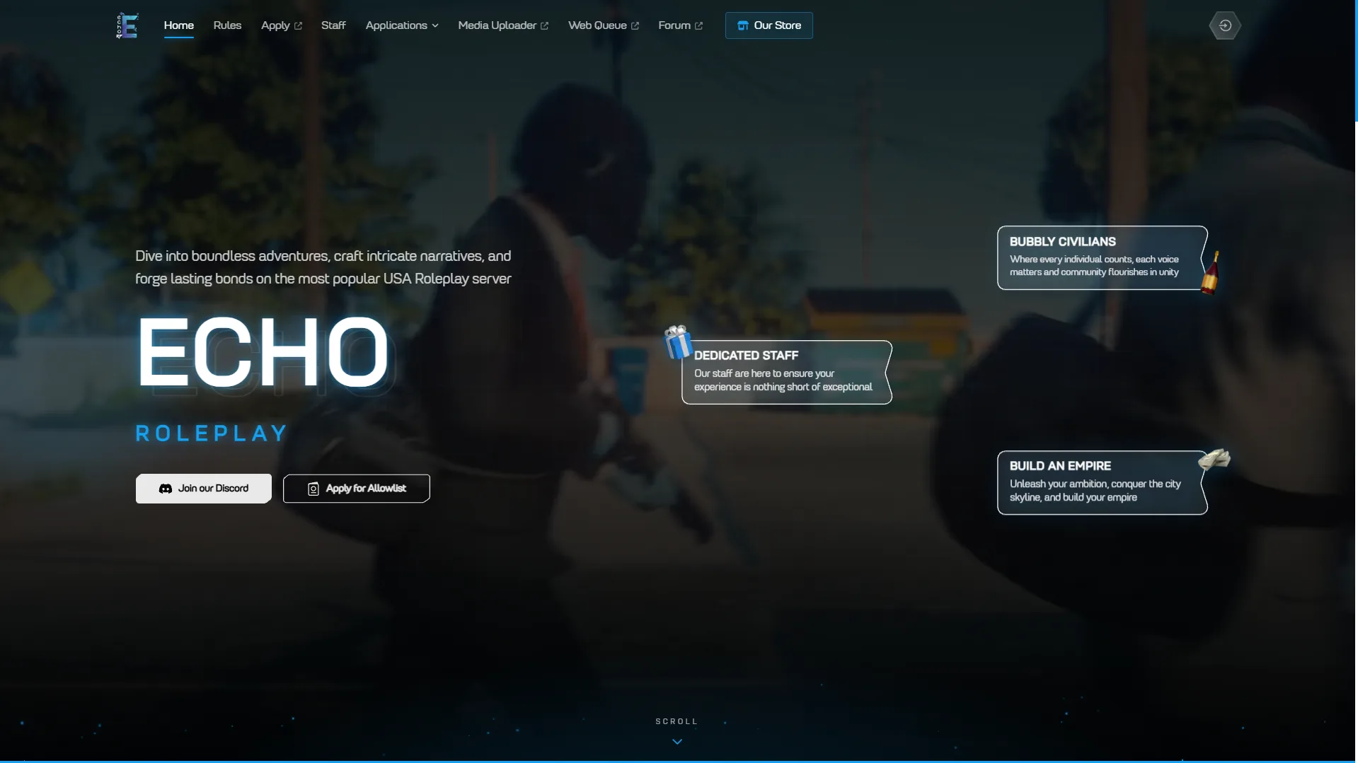 EchoRP — Website